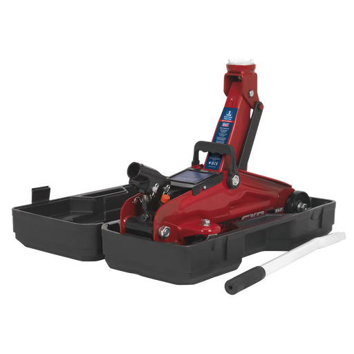 Sealey Trolley Jack 2 Tonne Short Chassis Model 1050CXD