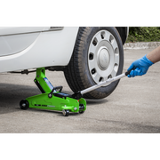 Sealey Trolley Jack 2 Tonne with Storage Case - Model 1050CXDHV