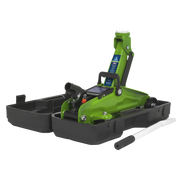 Sealey Trolley Jack 2 Tonne with Storage Case - Model 1050CXDHV