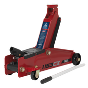 Sealey Trolley Jack 3 Tonne Long Reach 625mm