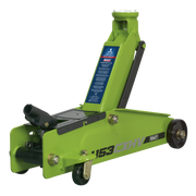 Sealey Heavy-Duty Trolley Jack 3 Tonne - Long Reach 625mm