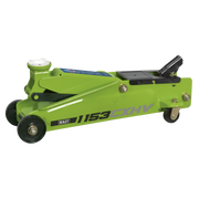 Sealey Heavy-Duty Trolley Jack 3 Tonne - Long Reach 625mm