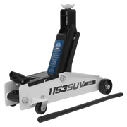 Sealey Trolley Jack 3 Tonne Long Reach High Lift SUV
