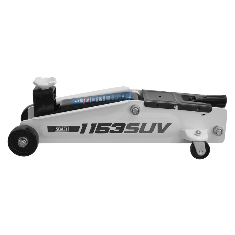 Sealey Trolley Jack 3 Tonne Long Reach High Lift SUV