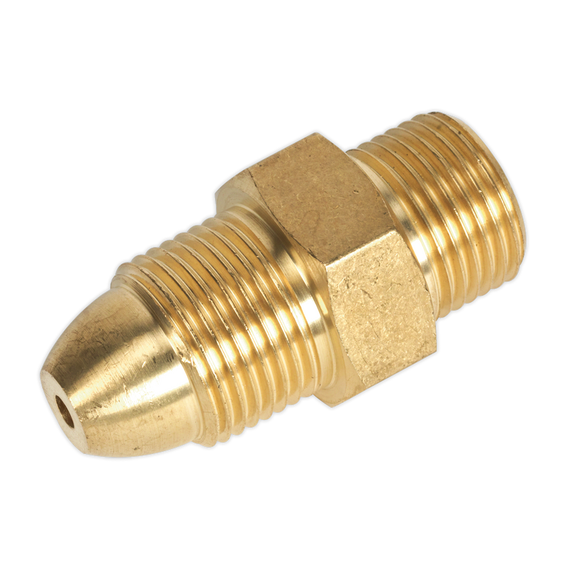 Sealey Bull Nose Adaptor 0.17kg for Welding Gas Regulators