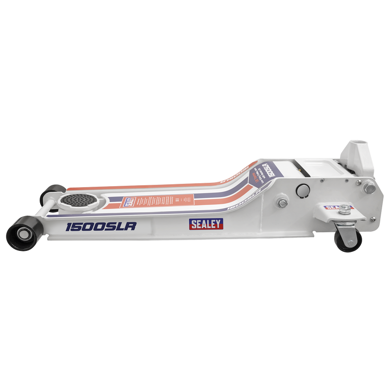 Sealey Trolley Jack 1.5 Tonne Low Profile Long Reach 915mm