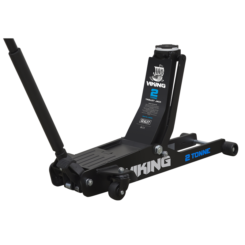 Sealey Viking Trolley Jack 2100TB 2 Tonne Low Profile Long Reach