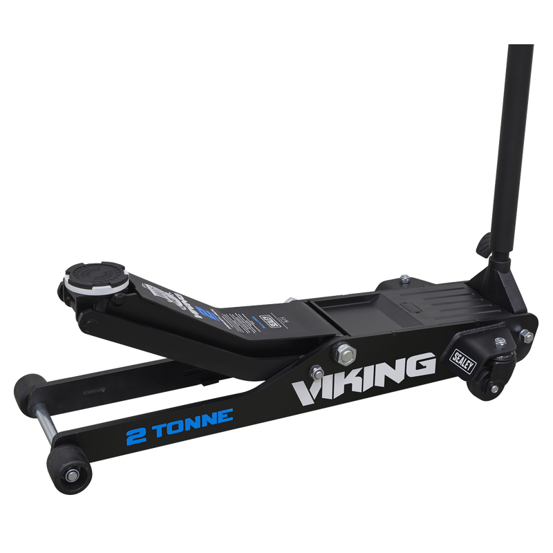 Sealey Viking Trolley Jack 2100TB 2 Tonne Low Profile Long Reach