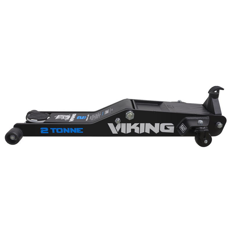 Sealey Viking Trolley Jack 2100TB 2 Tonne Low Profile Long Reach