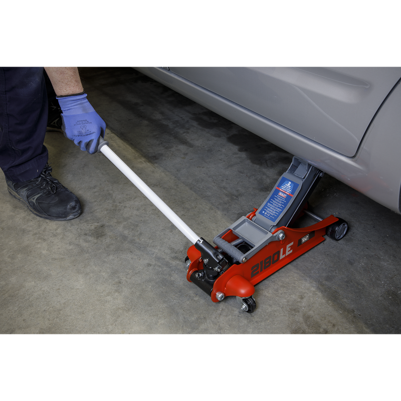 Sealey Trolley Jack 2180LE 2 Tonne Low Profile