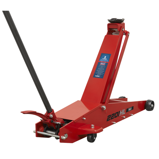 Sealey Trolley Jack 2 Tonne Long Reach High Lift Model 2201HL