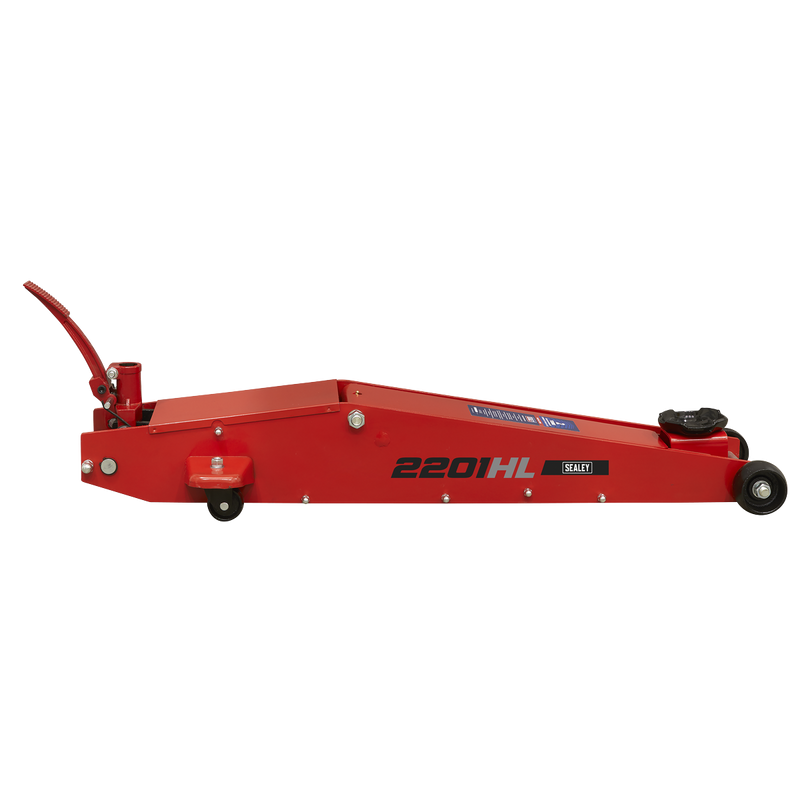 Sealey Trolley Jack 2 Tonne Long Reach High Lift Model 2201HL