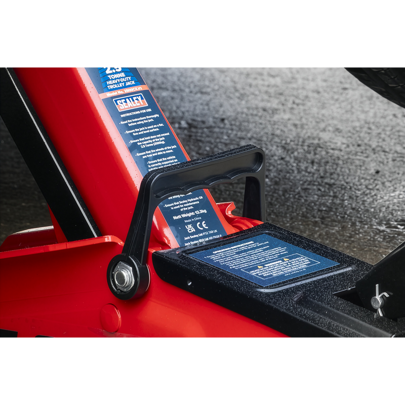 Sealey Trolley Jack 2.5 Tonne Heavy-Duty Model 2500CX