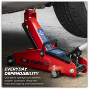 Sealey Trolley Jack 2.5 Tonne Heavy-Duty Model 2500CX