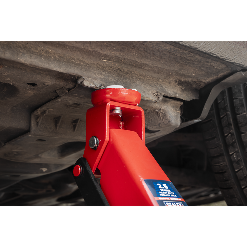 Sealey Trolley Jack 2.5 Tonne Heavy-Duty Model 2500CX