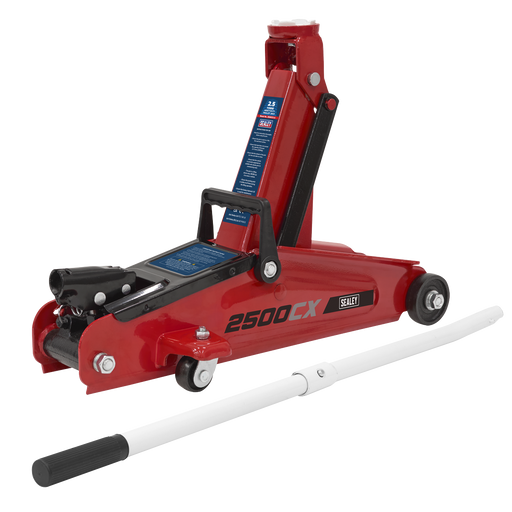 Sealey Trolley Jack 2.5 Tonne Heavy-Duty Model 2500CX