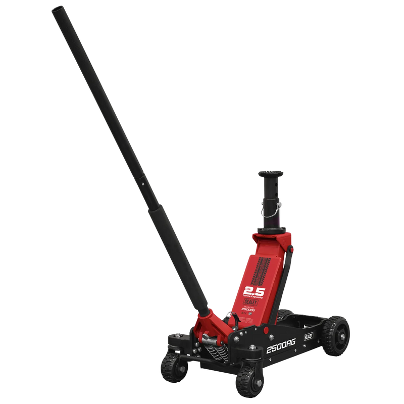 Sealey Trolley Jack 2500RG 2.5 Tonne for Off-Road Vehicles