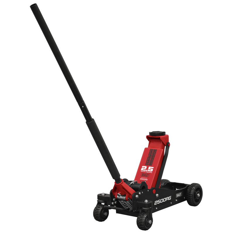 Sealey Trolley Jack 2500RG 2.5 Tonne for Off-Road Vehicles