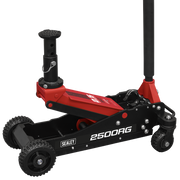 Sealey Trolley Jack 2500RG 2.5 Tonne for Off-Road Vehicles
