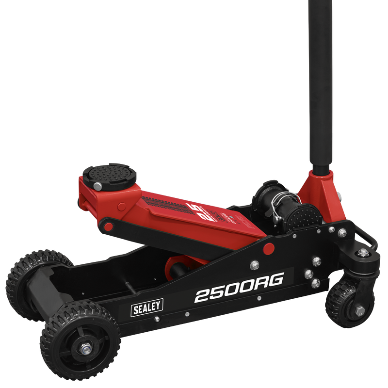 Sealey Trolley Jack 2500RG 2.5 Tonne for Off-Road Vehicles