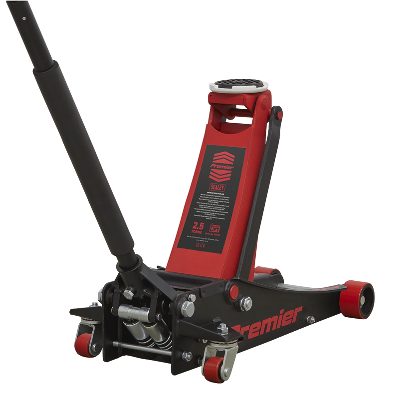 Sealey Premier Trolley Jack 2.5 Tonne Low Profile Model 2501LE