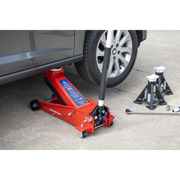 Sealey Trolley Jack 3 Tonne Quick Lift Model 3000CXD