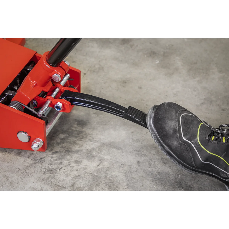 Sealey Premier Trolley Jack 3000HLC 3 Tonne Long Reach