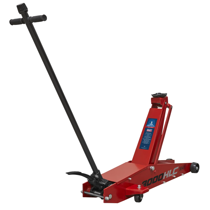 Sealey Premier Trolley Jack 3000HLC 3 Tonne Long Reach