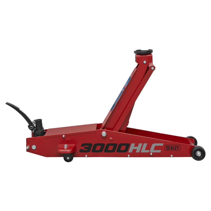 Sealey Premier Trolley Jack 3000HLC 3 Tonne Long Reach