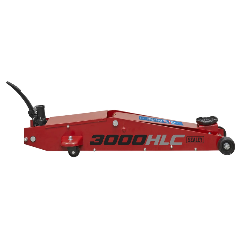 Sealey Premier Trolley Jack 3000HLC 3 Tonne Long Reach