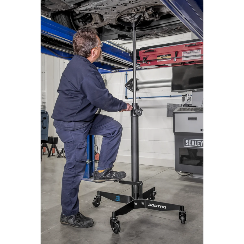 Sealey Premier Vertical Quick Lift Transmission Jack 300kg