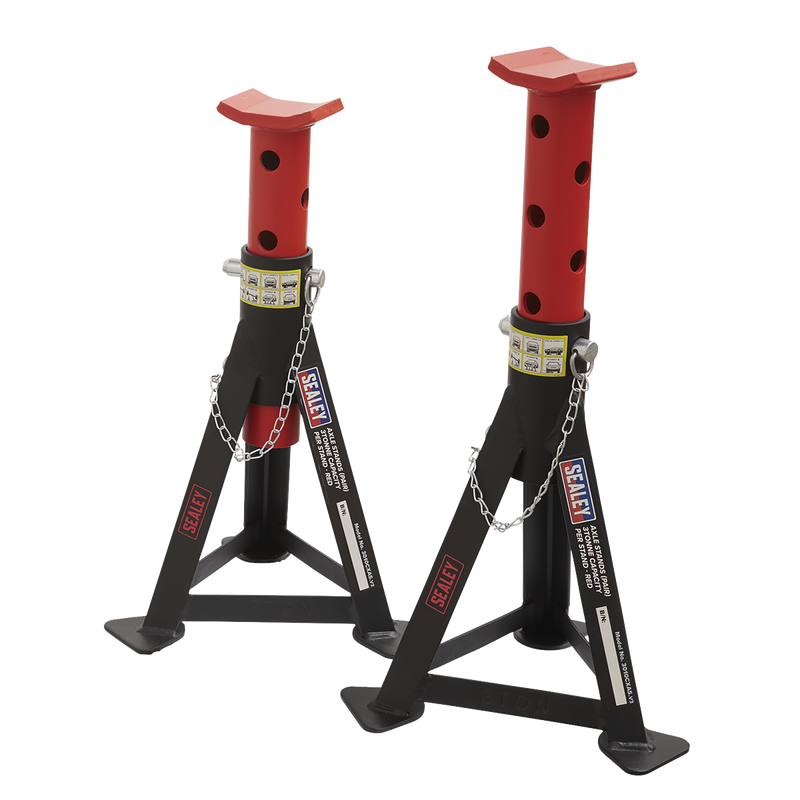 Sealey Trolley Jack 3 Tonne with Axle Stands 6 Tonne Capacity