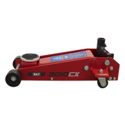 Sealey Trolley Jack 3 Tonne with Axle Stands 6 Tonne Capacity
