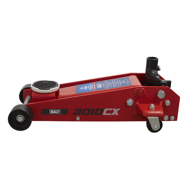 Sealey Trolley Jack 3 Tonne with Axle Stands 6 Tonne Capacity