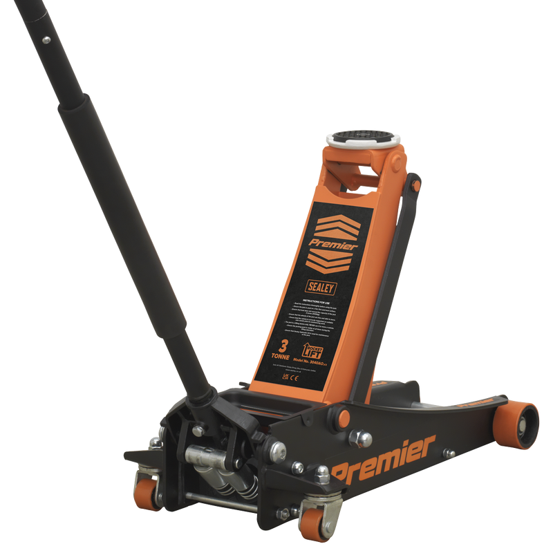 Sealey Trolley Jack Stand JS1COMBO2 3 Tonne Low Profile
