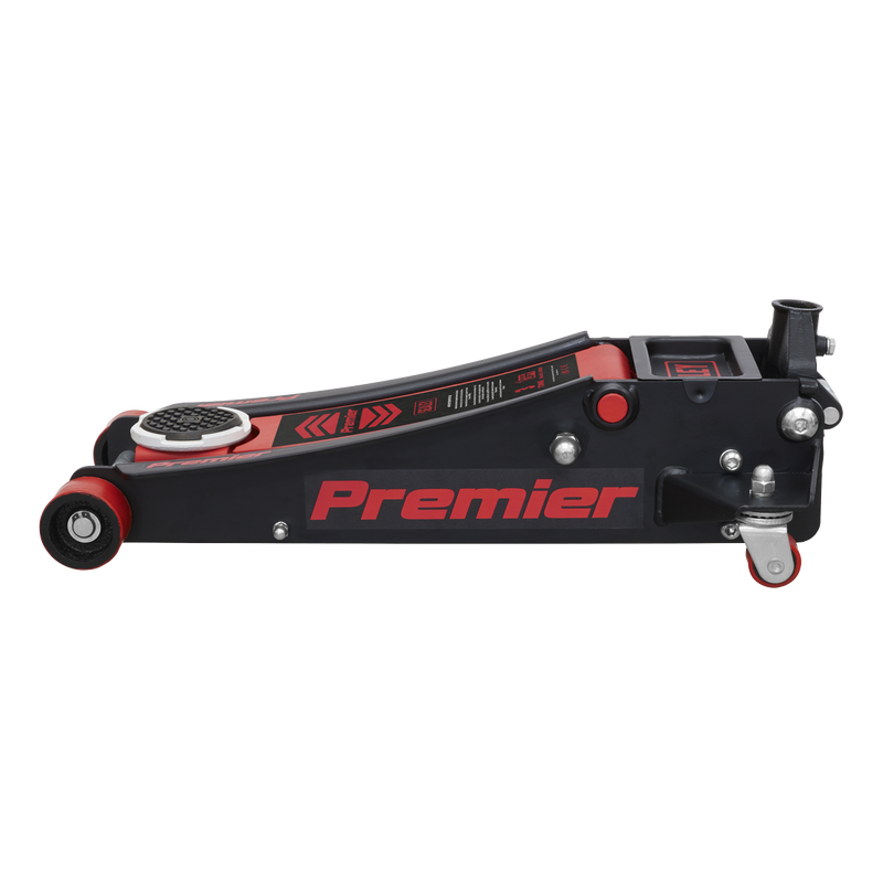 Sealey Premier Trolley Jack 3 Tonne & Axle Stands Combo 3040ARCOMBO