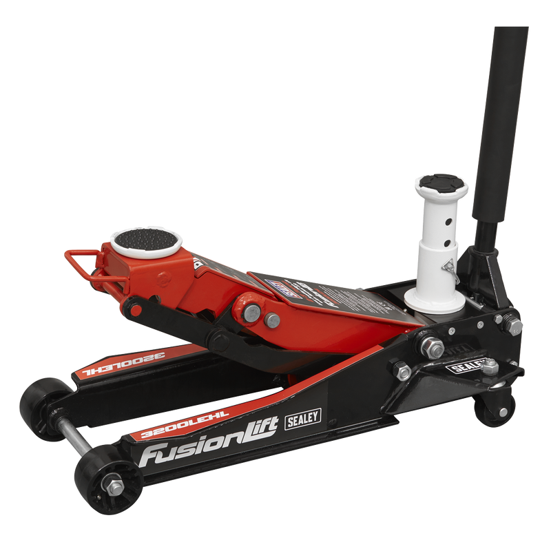 Sealey 3200LEHL Trolley Jack 2T Low Profile/3T High Lift