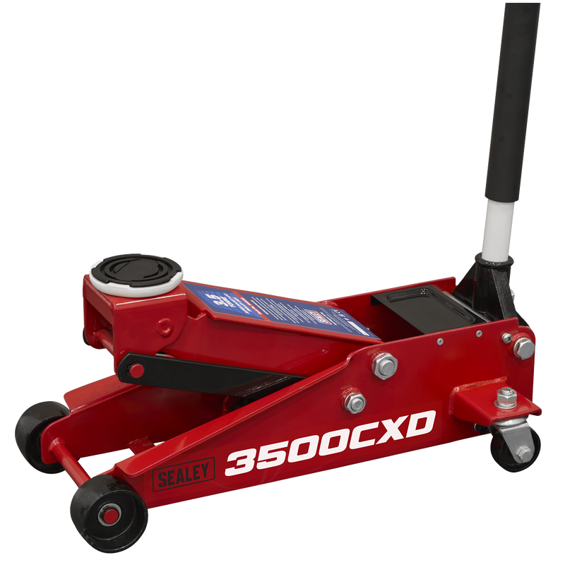 Sealey Trolley Jack 3.5 Tonne Model 3500CXD