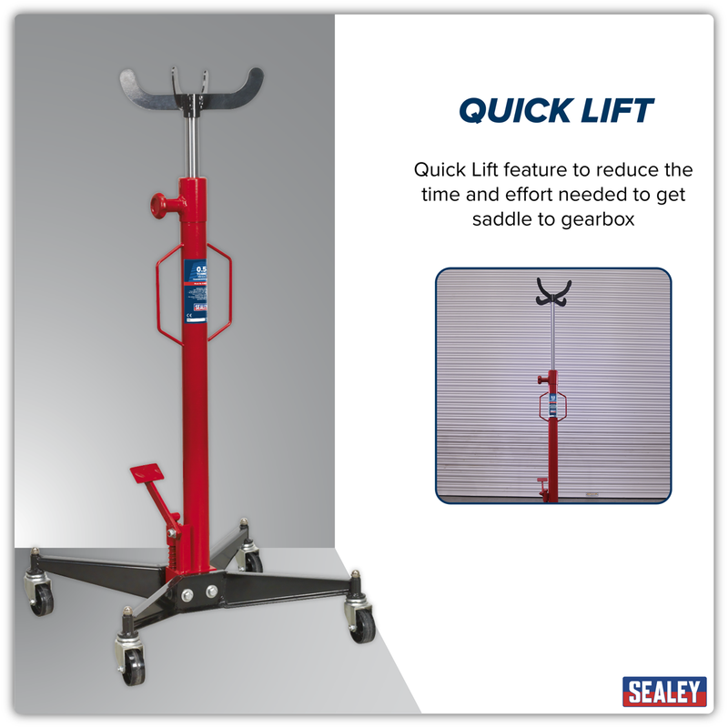 Sealey Vertical Transmission Jack 500kg