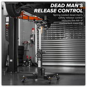 Sealey Viking Telescopic Vertical Transmission Jack 600kg Capacity