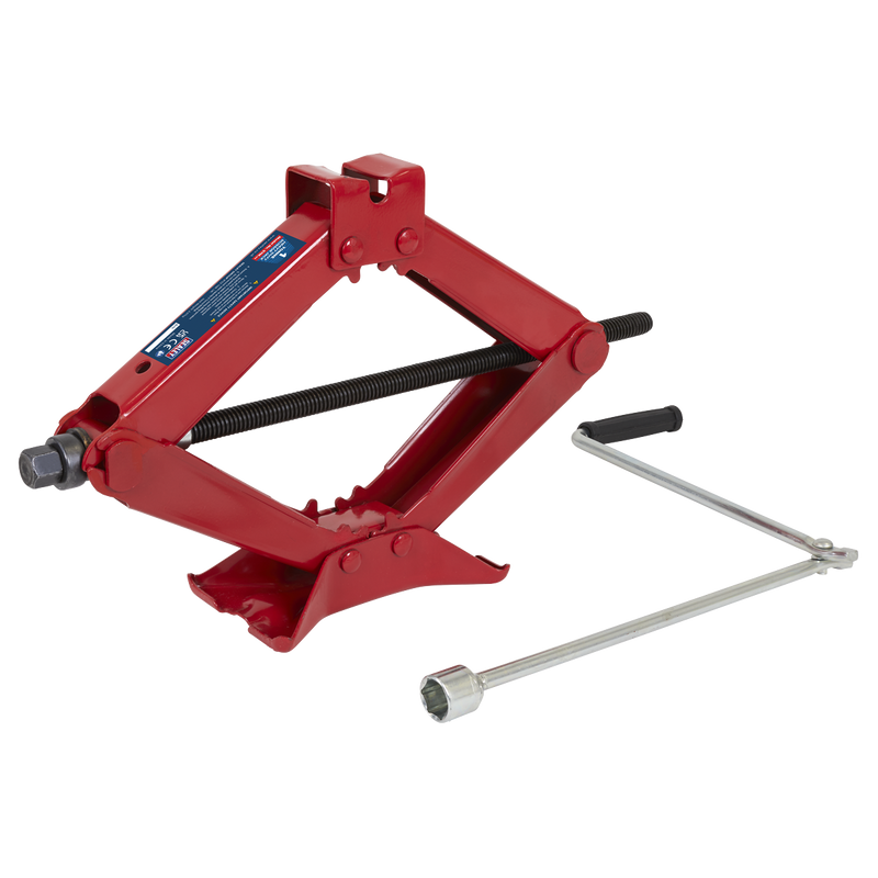 Sealey Scissor Jack 57M 1 Tonne Heavy-Duty