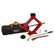 Sealey Heavy-Duty Scissor Jack Kit 2 Tonne for Electric Vehicles