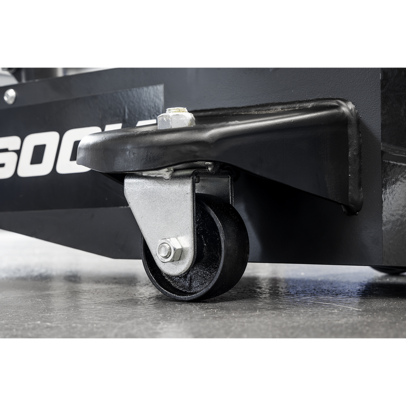 Sealey Trolley Jack 6001A 6 Tonne Long Reach Air/Manual Operation