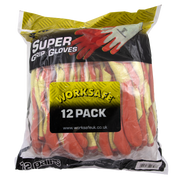 Worksafe Super Grip Knitted Gloves X-Large Pack of 12 Pairs