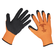 Worksafe Foam Latex Gloves X-Large Pack of 12 Pairs