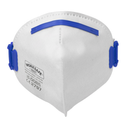 Worksafe FFP2 Fold Flat Respirator Masks - 10 Pack