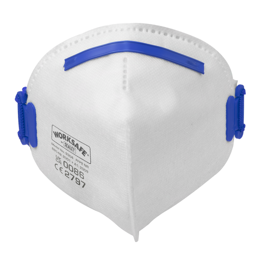 Worksafe FFP2 Fold Flat Respirator Masks - 10 Pack