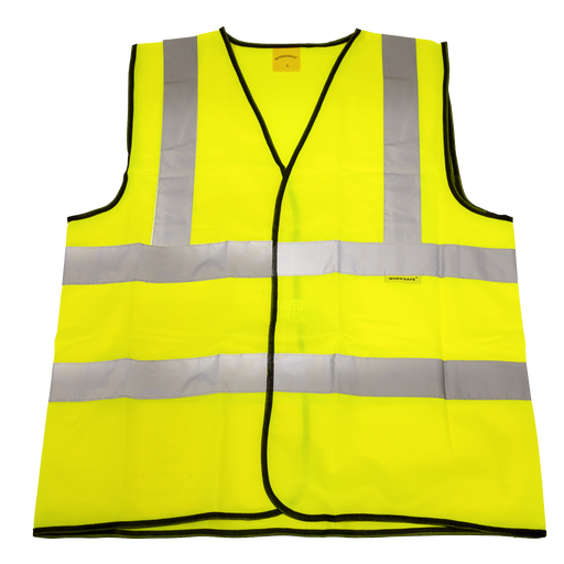 Worksafe Hi-Vis Yellow Waistcoat Large 9804L