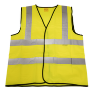Worksafe Hi-Vis Waistcoat Medium Reflective Safety Vest