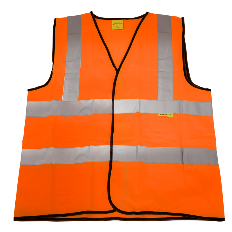 Worksafe Hi-Vis Waistcoat XX-Large Reflective Safety Vest